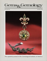 Gems & Gemology, Winter 1985, Vol. 21, No. 4