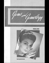 Gems & Gemology, fall 1964, Vol. 11, No. 7