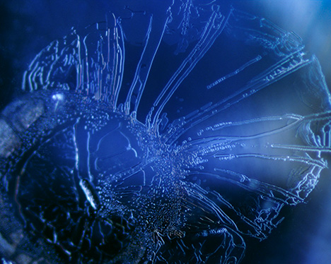 Atoll-like inclusions in Montana sapphire