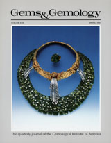 Gems & Gemology, Spring 1987, Vol. 23, No. 1