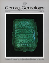 Gems & Gemology, Summer 1981, Vol. 17, No. 2
