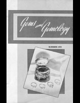 Gems & Gemology, Summer 1955, Vol. 8, No. 6