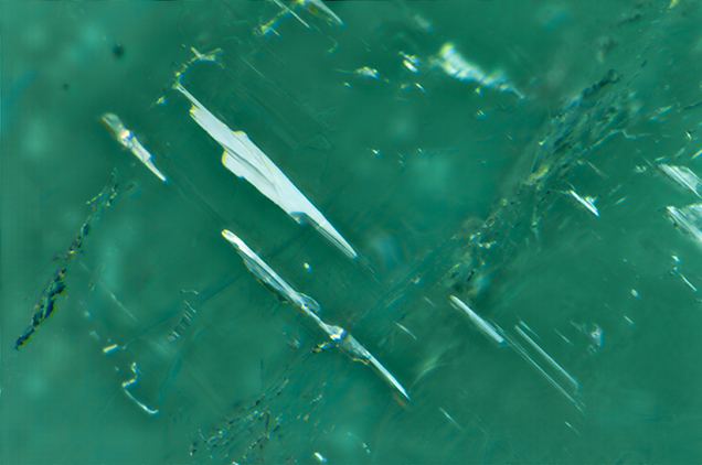 W15-MW-Figure-8_194275-636x422.jpg. Fluid-filled inclusions in Paraíba tourmaline