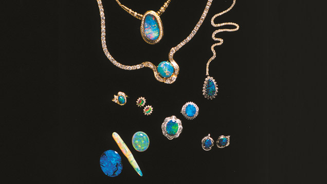 Opal Jewelry. With proper care, opal jewelry will provide years of enjoyment. - Courtesy Cody Opal
